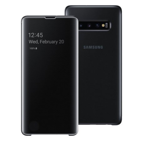 Bao da cao cấp Clear View Galaxy S10 chính hãng Samsung