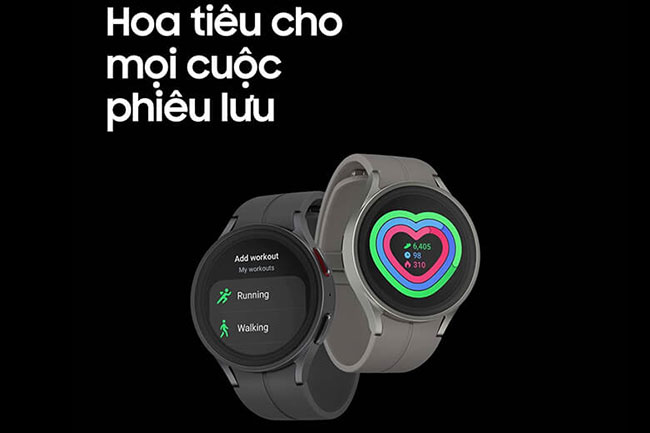 Đồng hồ Galaxy Watch 5 Pro đẹp, thời trang