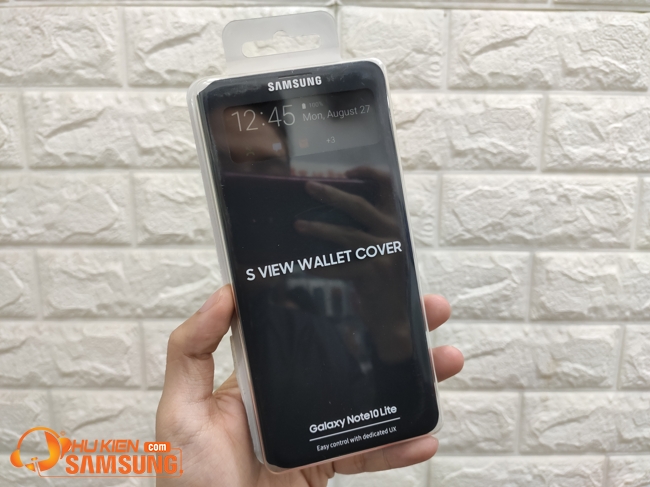 Bao da S View Galaxy Note 10 Lite chính hãng Samsung cao cấp zin giá rẻ có bảo hành