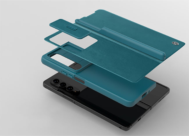 Bao da Galaxy Z Fold 4 đẹp giá rẻ Nillkin